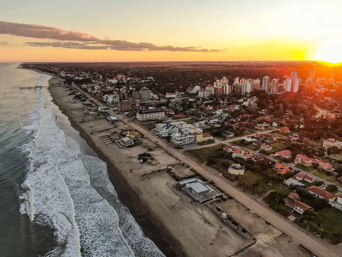 Paisaje costero de Pinamar